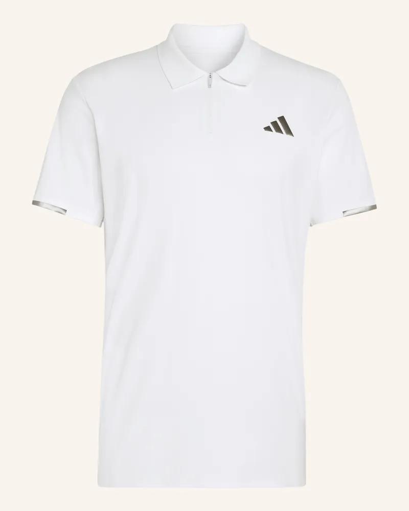 adidas Funktions-Poloshirt Climacool+ Freelift Pro weiss Weiss