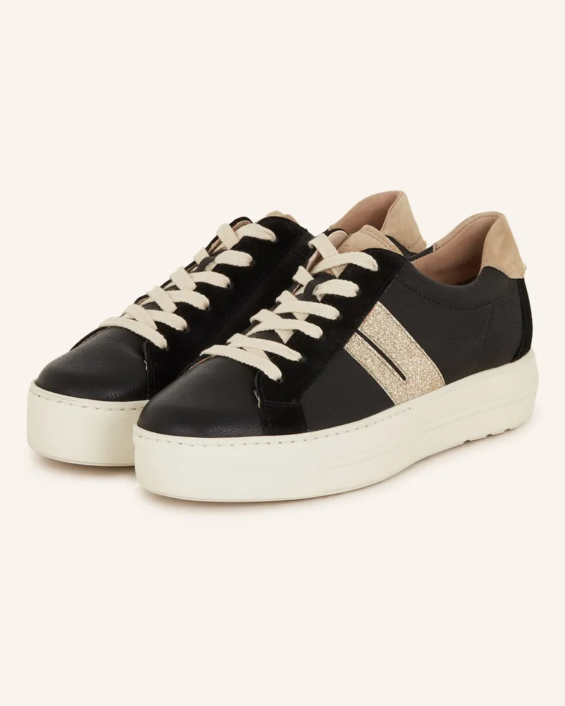 paul green Sneaker Schwarz