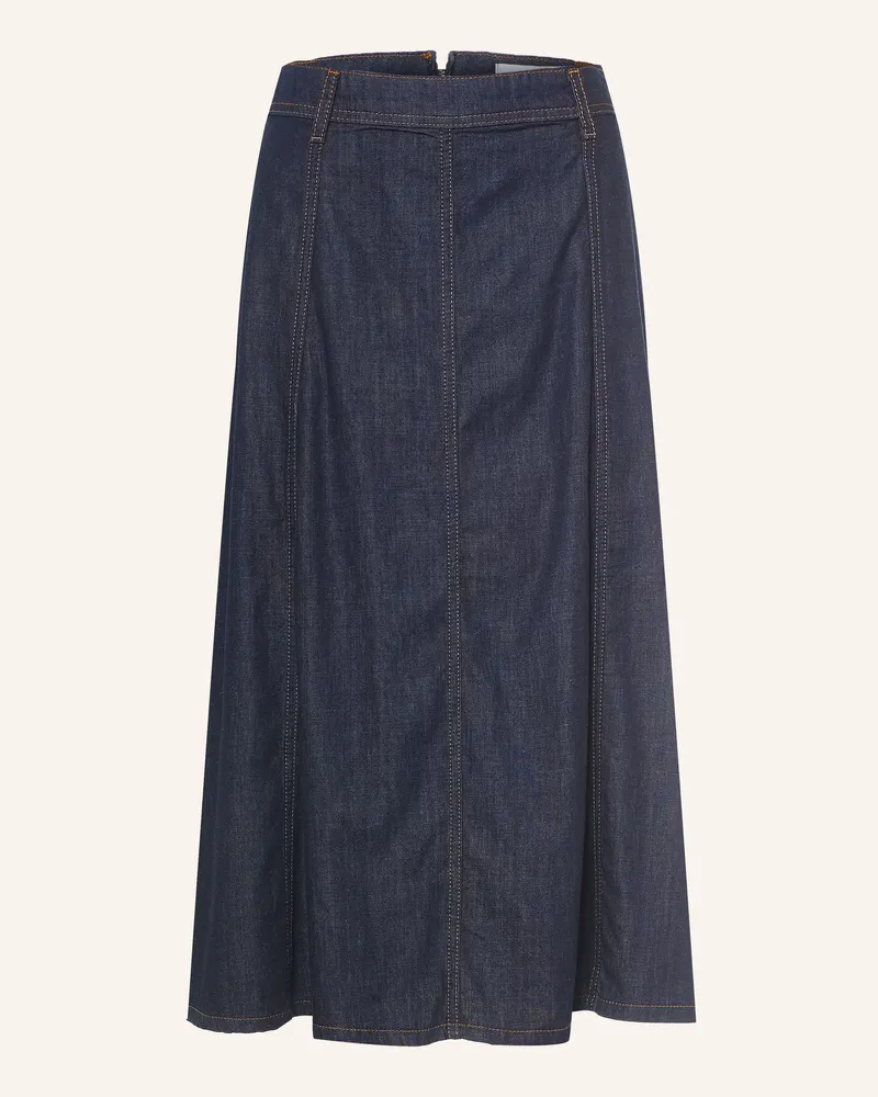 More & More Jeansrock blau Dunkelblau