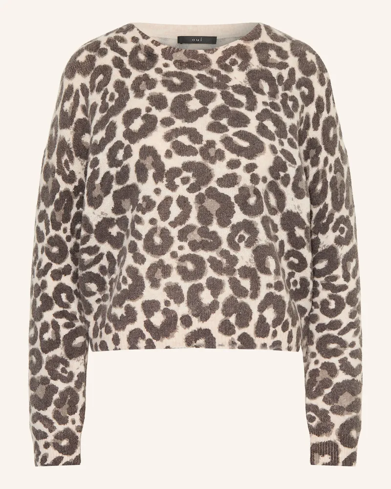 Oui  Pullover beige Creme