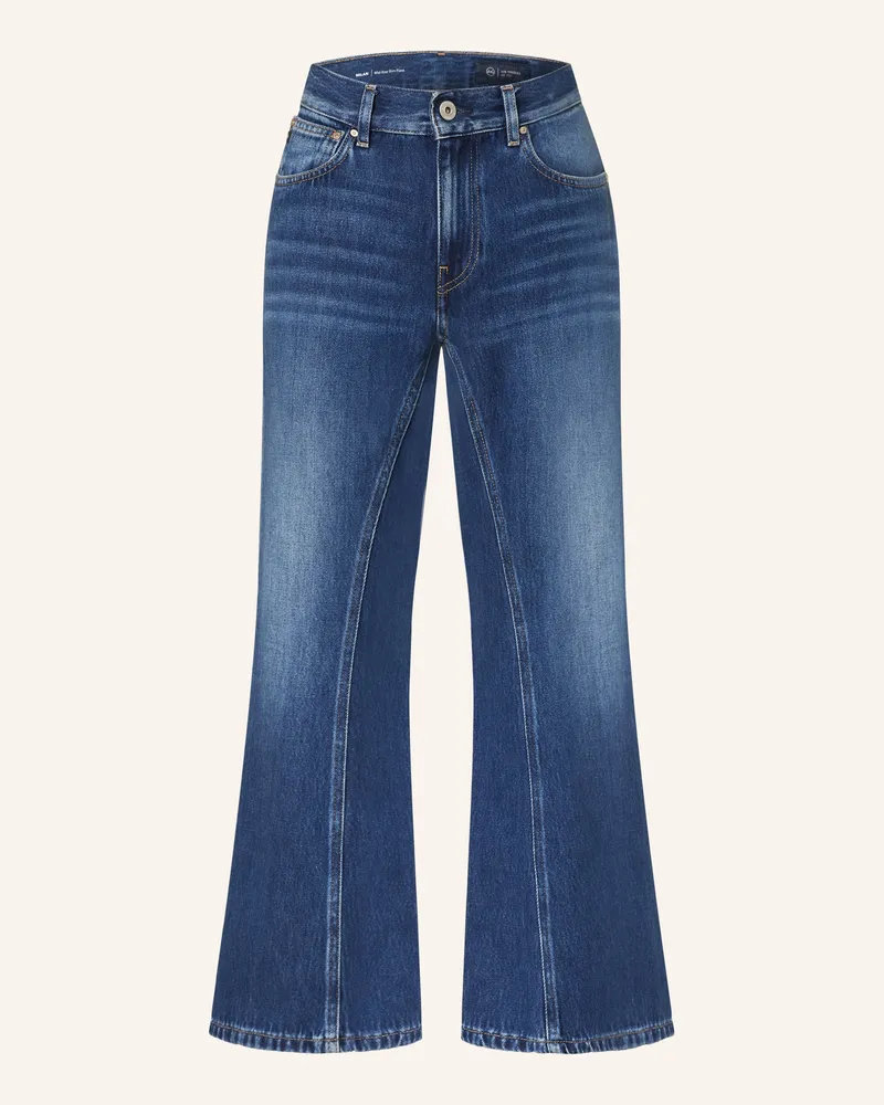 Adriano Goldschmied Flared Jeans Milan blau Polk