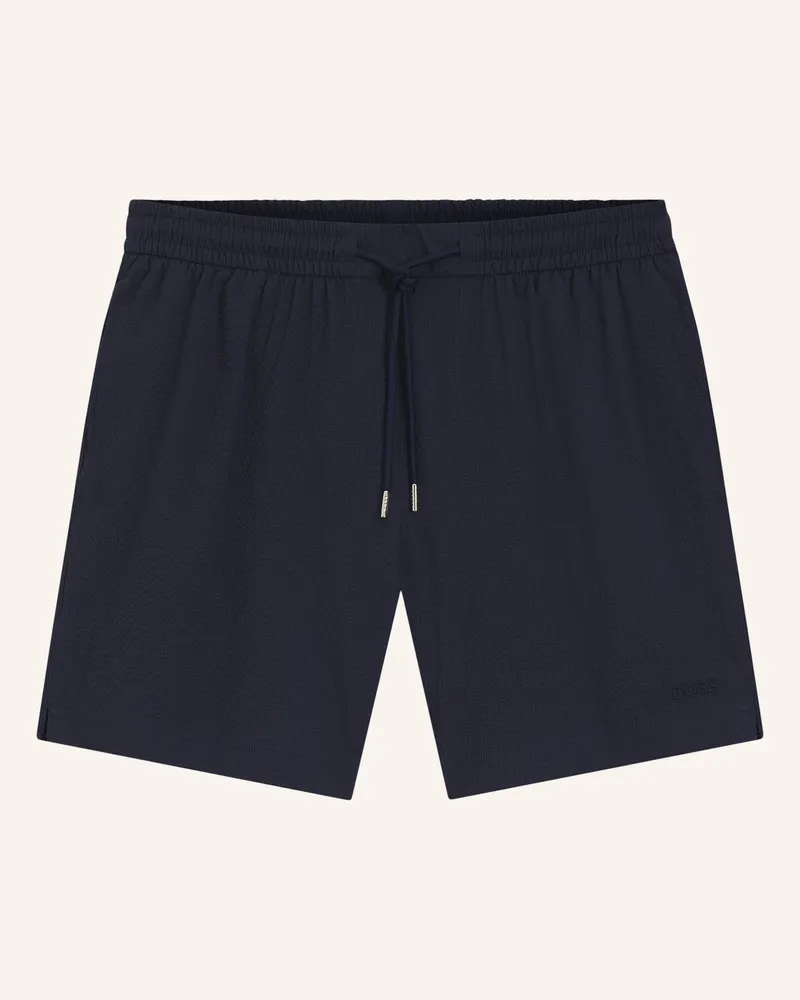 HUGO BOSS Badeshort RELAX_TRUNK Dunkelblau