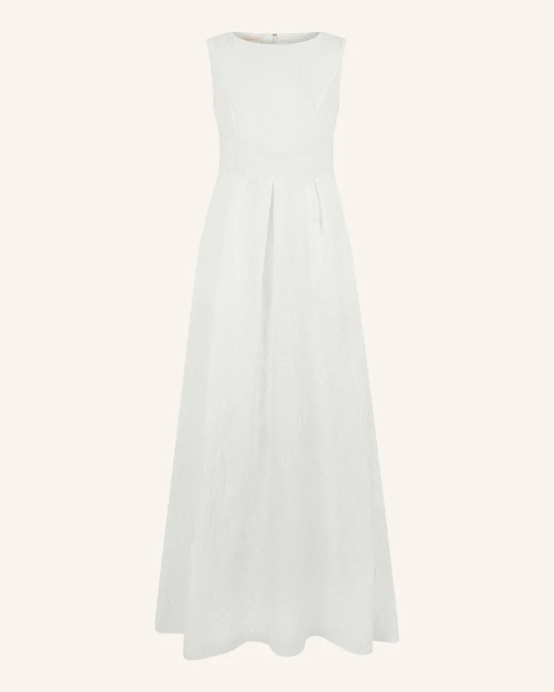 Apart Langes Jacquardkleid Creme