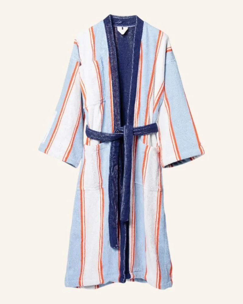 BREE Bademantel The Out-Of-Office Ease blau Blau