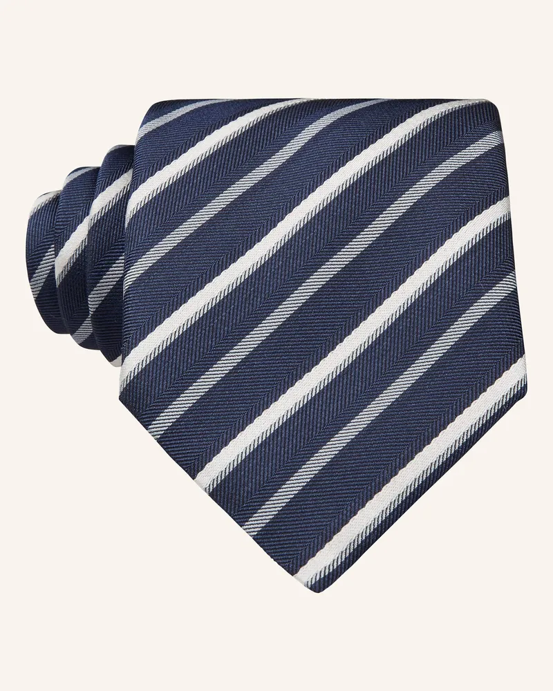 HUGO BOSS Krawatte H-TIE Dunkelblau