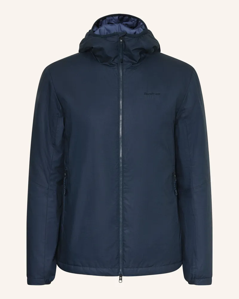 Knowledge Cotton Apparel Funktionsjacke VENT RIPSTOP 140 Dunkelblau