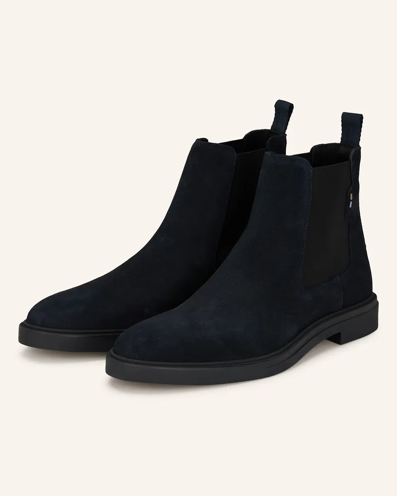HUGO BOSS Chelsea-Boots Calev blau Dunkelblau