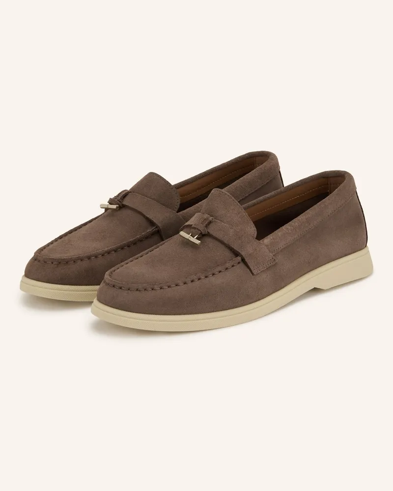 HUGO BOSS Loafer Sienne braun Dunkelbraun