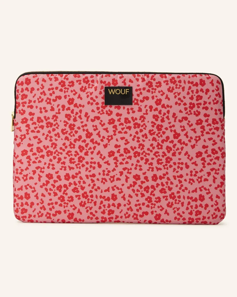 WOUF Laptop-Hülle Glow rot Hellrot