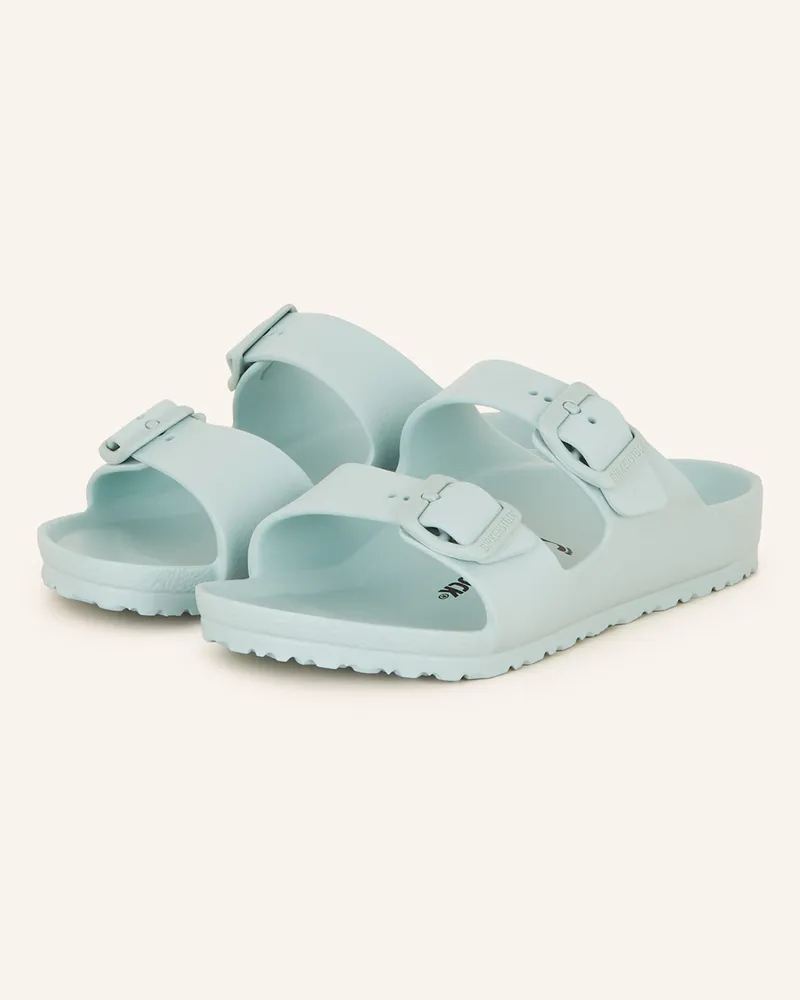 Birkenstock Pantoletten Arizona Eva gruen Hellgrün