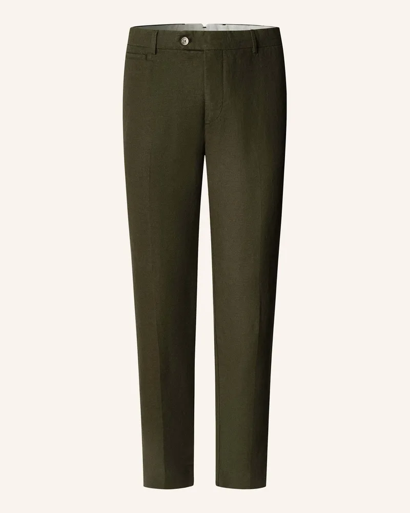 Hackett Chino Pd Linen Chino gruen Grün