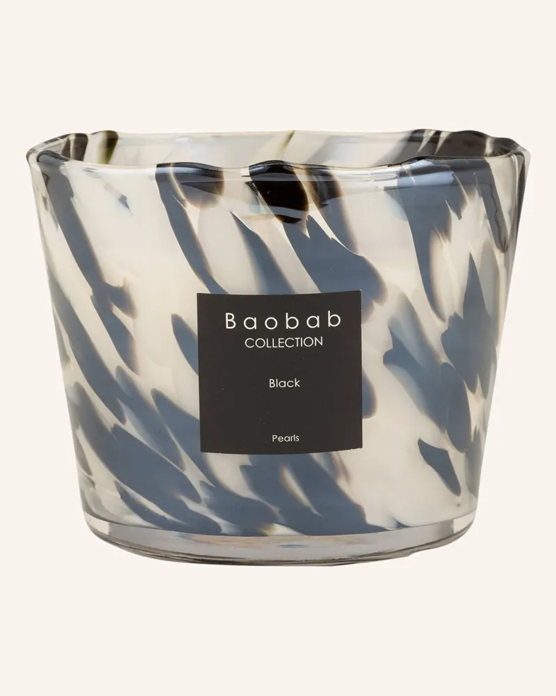 Baobab Collection Duftkerze BLACK PEARLS Weiss