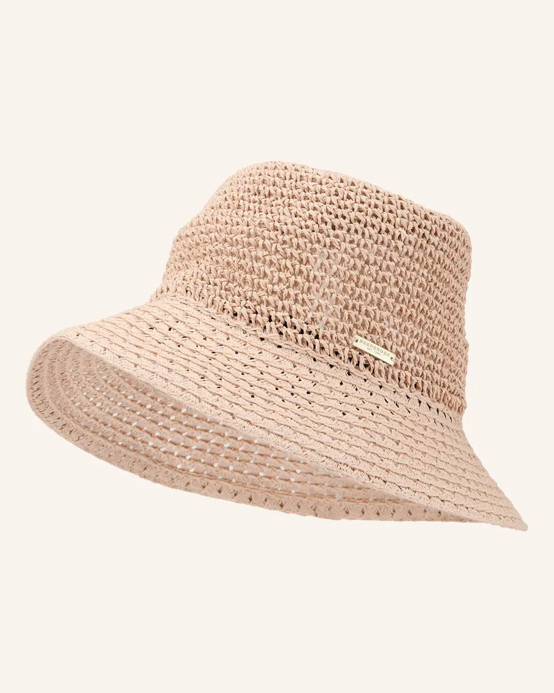 Seeberger Strohhut Hellrosa