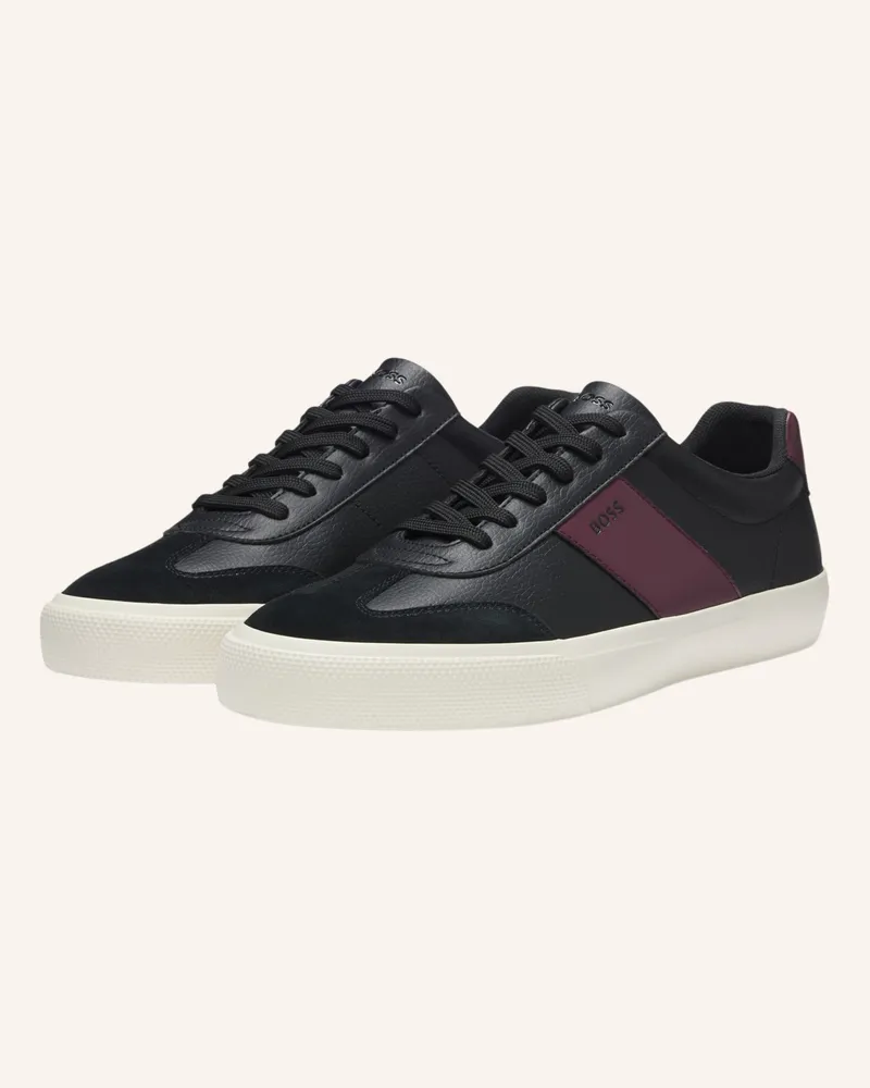 HUGO BOSS Sneaker AIDEN_TENN_SDGPUP Schwarz