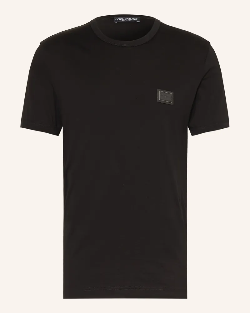 Dolce & Gabbana T-Shirt schwarz Schwarz