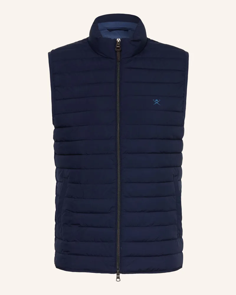 Hackett Steppweste Gilet blau Dunkelblau