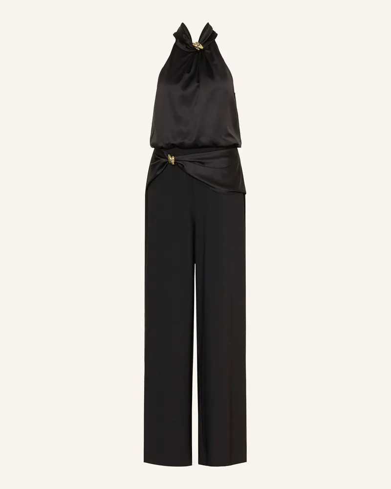 Adrianna Papell Jumpsuit Im Materialmix schwarz Schwarz