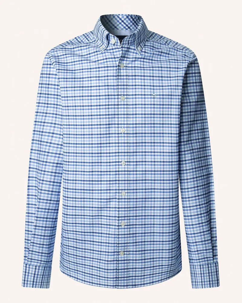 Hackett Freizeithemd THREE COLOR GINGHAM Hellblau