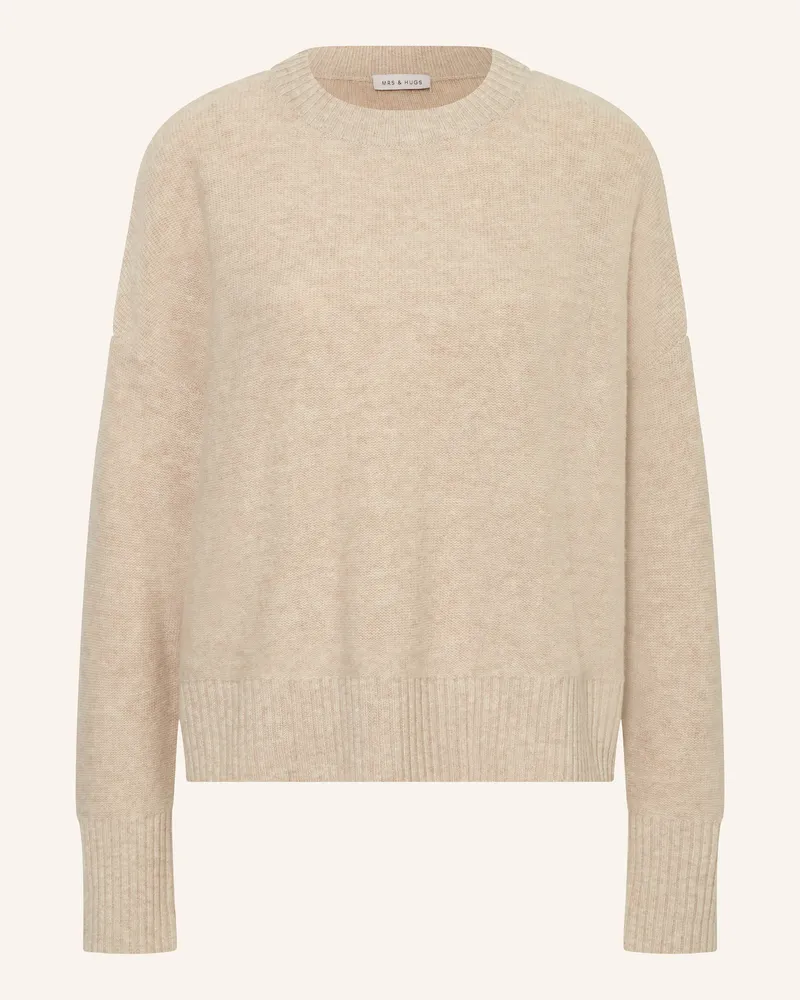 Mrs & HUGS Pullover Beige