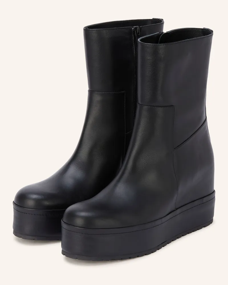 Paloma Barceló Plateau-Boots Disa schwarz Schwarz