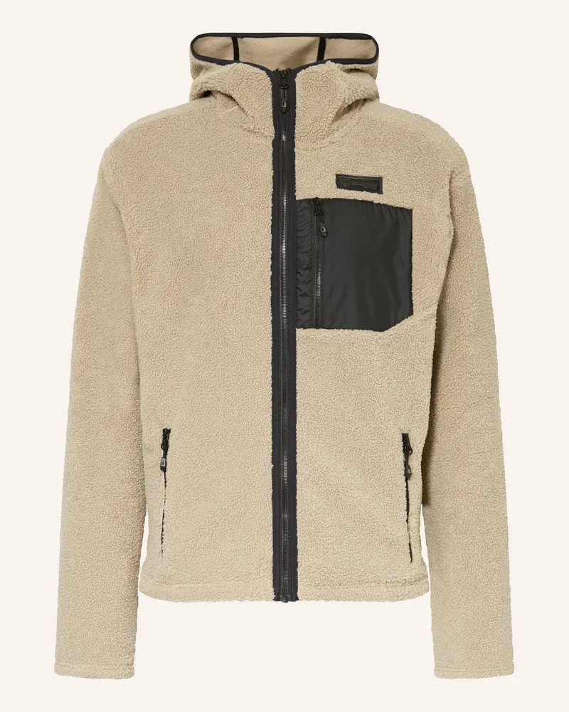 Ziener Fleecejacke Juha beige Taupe