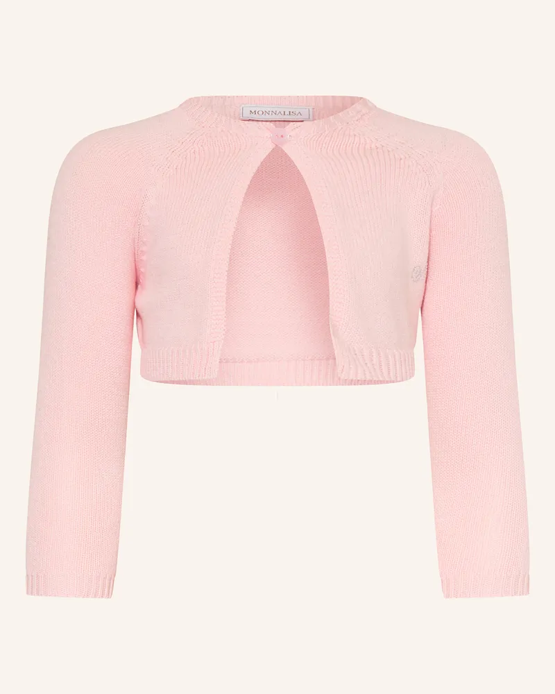 Monnalisa Strickjacke rosa Rosa