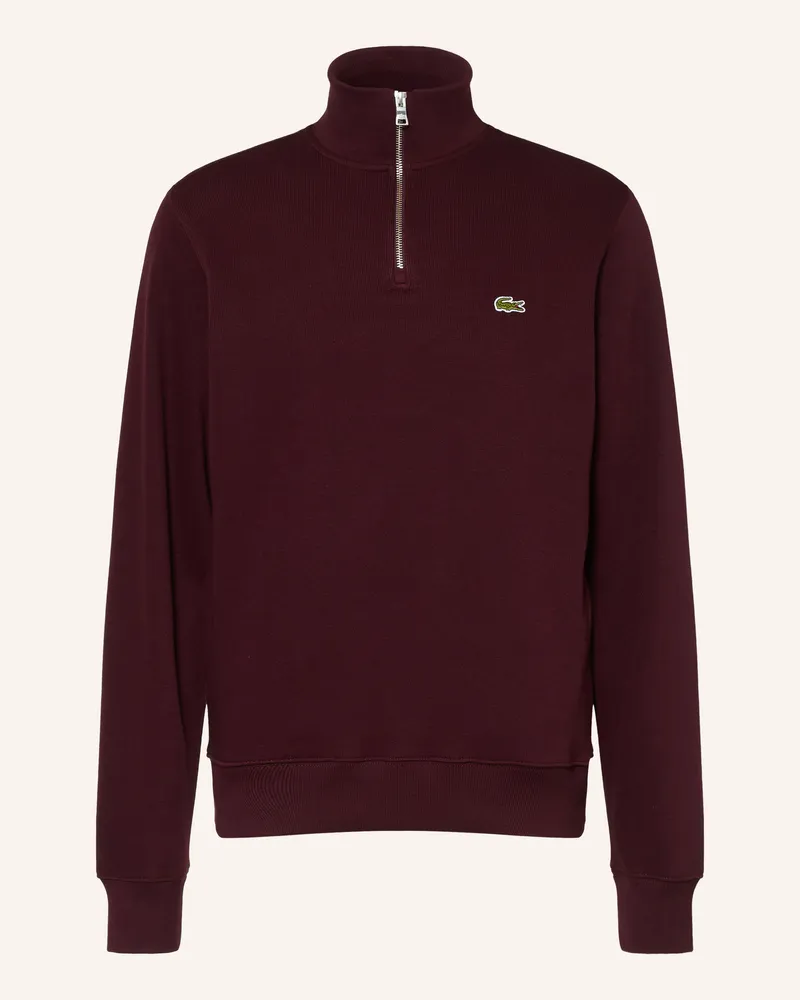 Lacoste Sweat-Troyer rot Dunkelrot