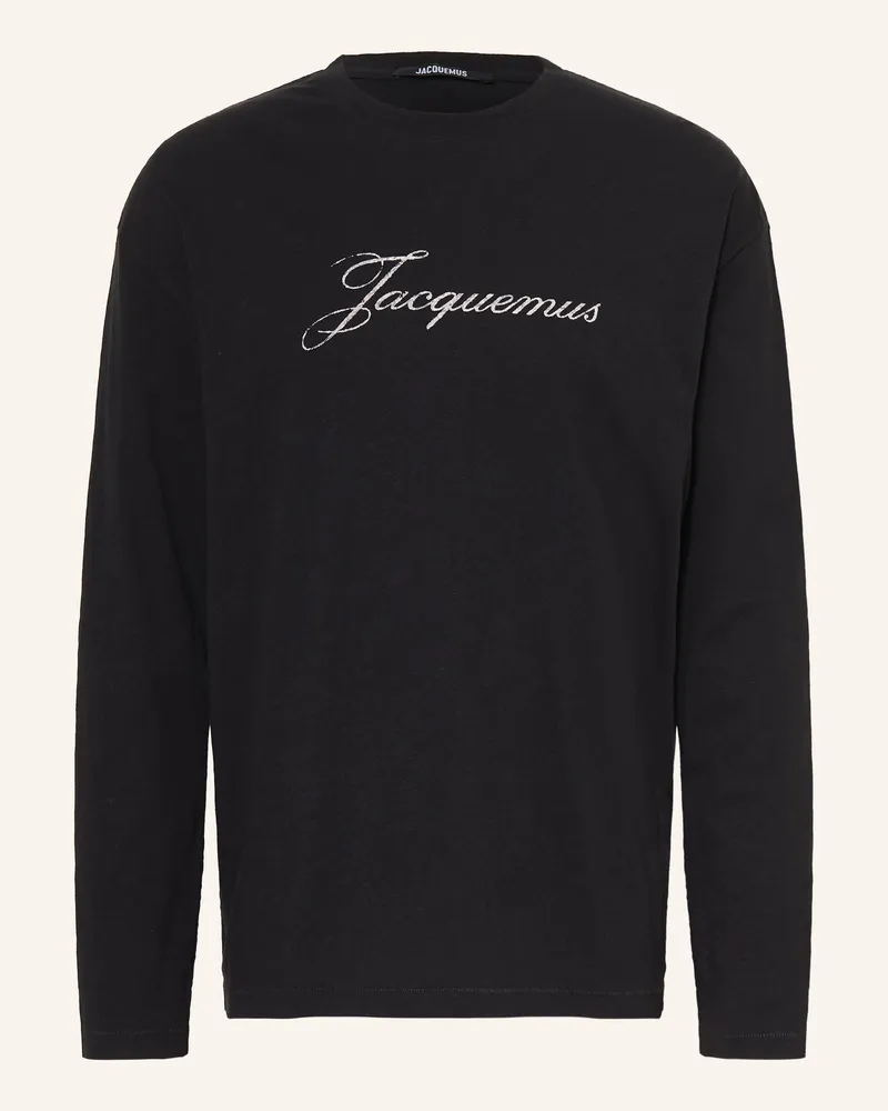 Jacquemus Longsleeve Le Tshirt schwarz Schwarz