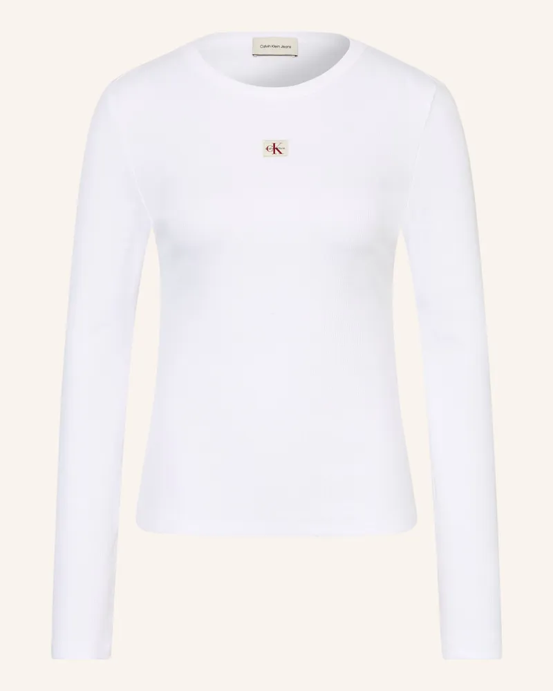 Calvin Klein Longsleeve Weiss