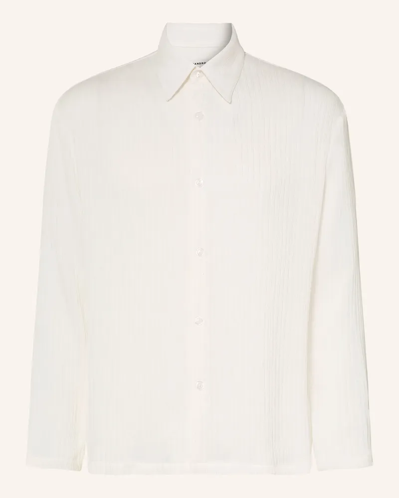 Sandro Hemd Comfort Fit weiss Weiss