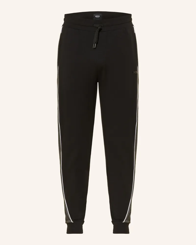 HUGO BOSS Lounge-Hose Schwarz