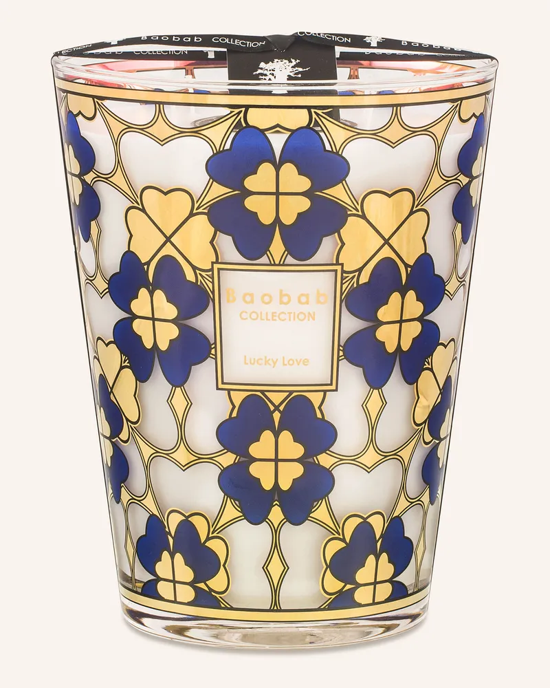 Baobab Collection Duftkerze LUCKY LOVE Blau