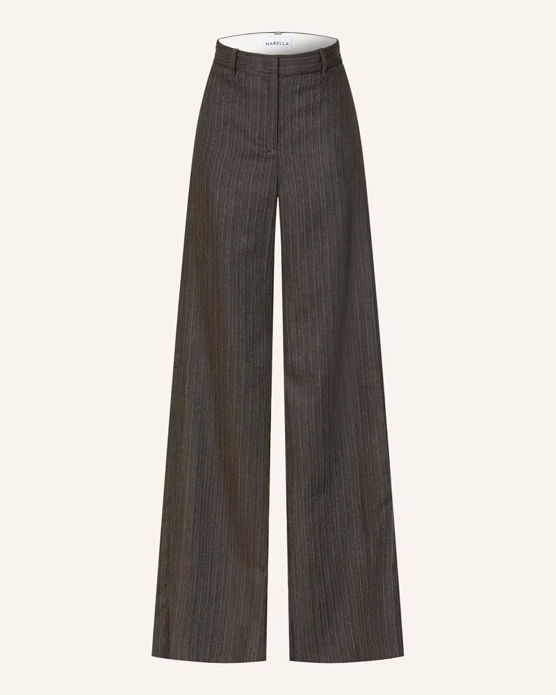 MARELLA Marlenehose Dunkelbraun