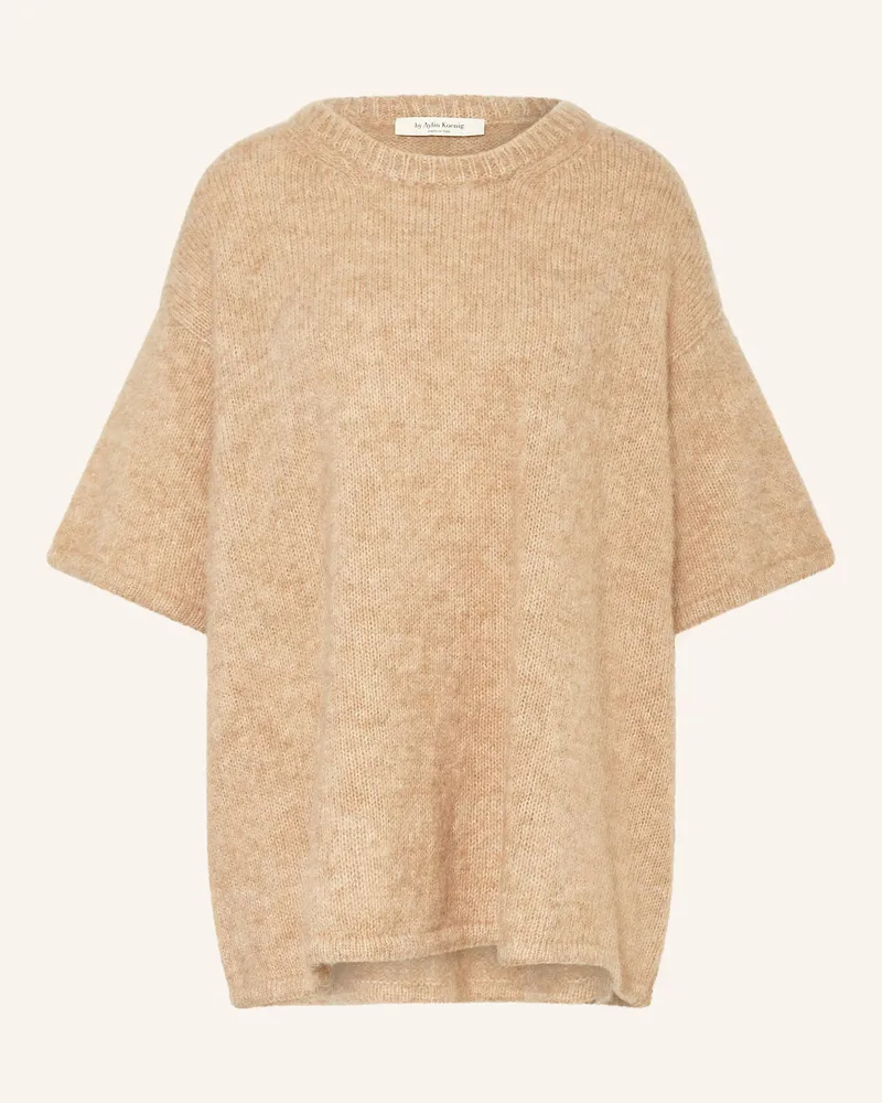 by Aylin Koenig Strickshirt Harry Mit Alpaka braun Camel
