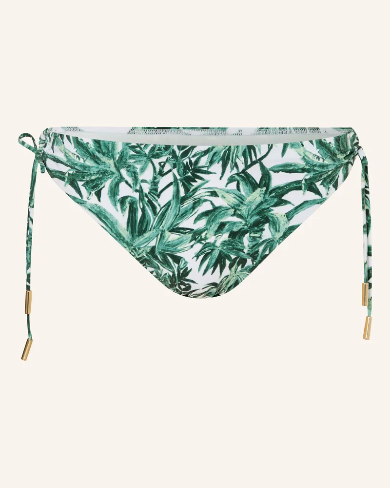 Maryan Mehlhorn Basic-Bikini-Hose Palmette gruen Grün