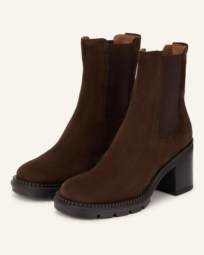 Casadei Chelsea-Boots Renna braun Dunkelbraun