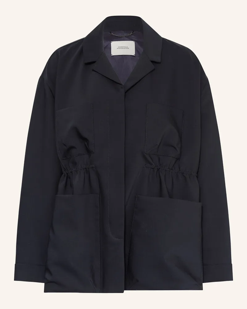Dorothee Schumacher Jacke Casual Attraction blau Dunkelblau