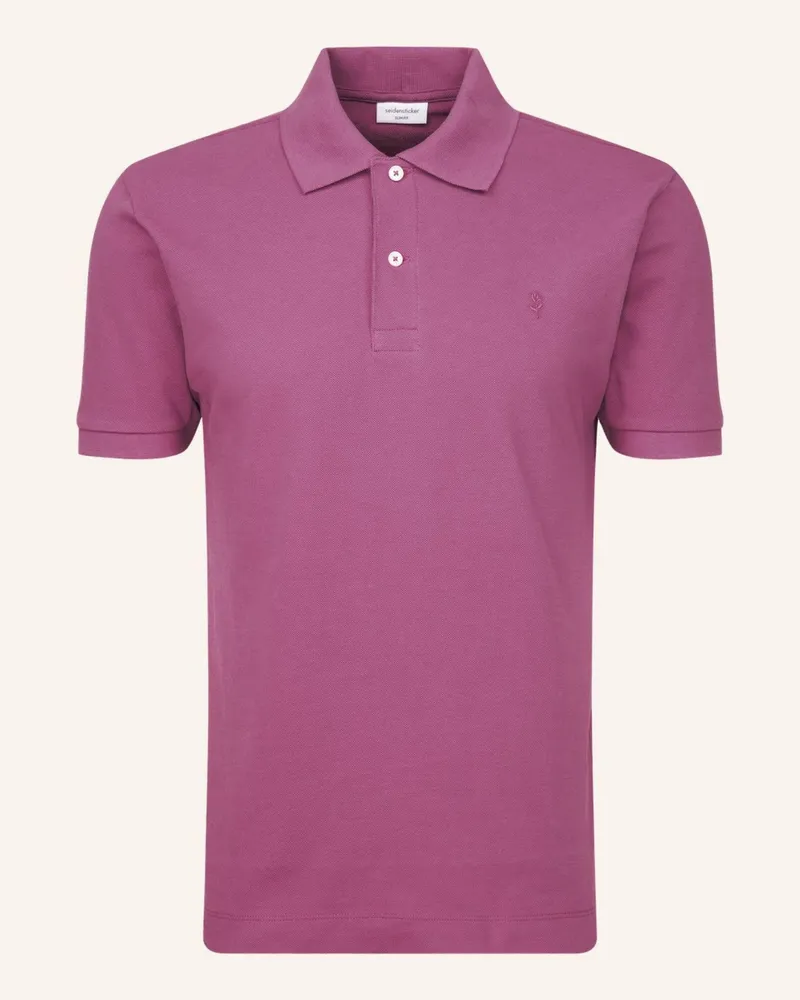 Seidensticker Polo-Shirt, Polo Slim Fit Rosa