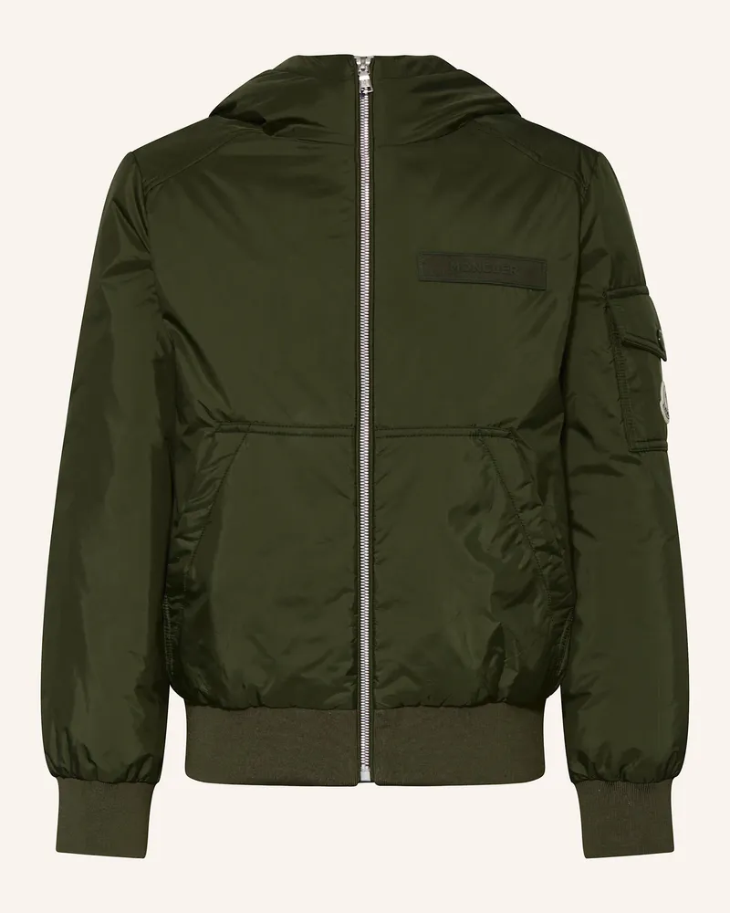 Moncler Daunenjacke Duncer braun Oliv