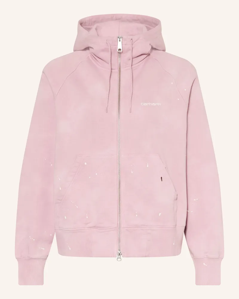 Carhartt WIP Sweatjacke Painter rosa Rosé