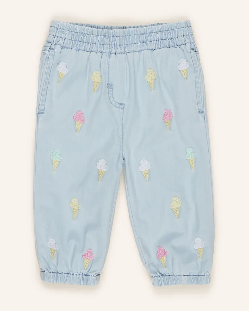 Stella McCartney Kids Hose Hellblau