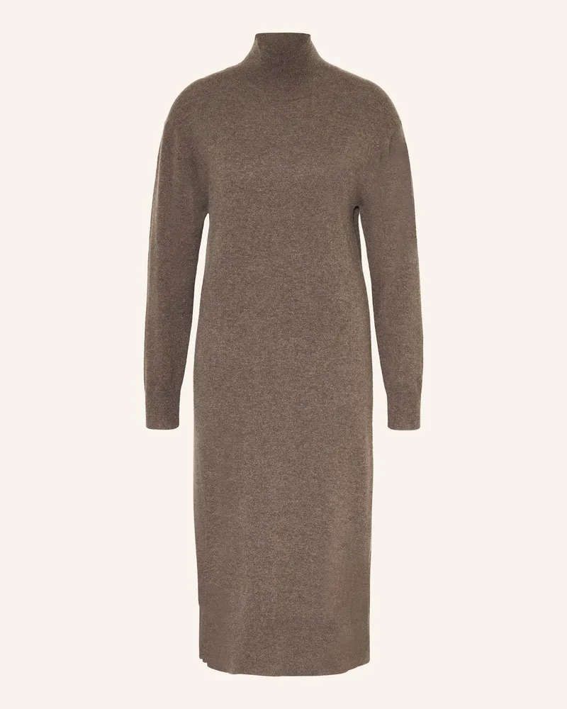 FTC Cashmere Strickkleid aus Cashmere Taupe