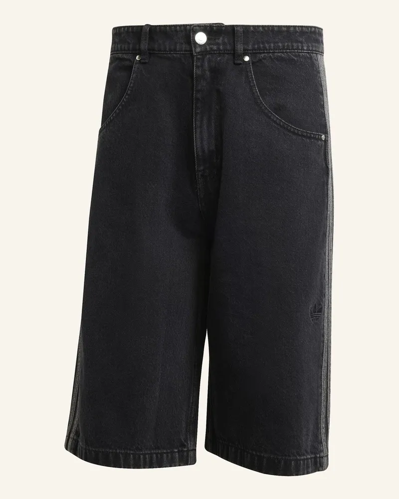 adidas ADICOLOR DENIM FIREBIRD SHORTS Schwarz