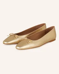 Flattered Ballerinas BODIL - GOLD Gold