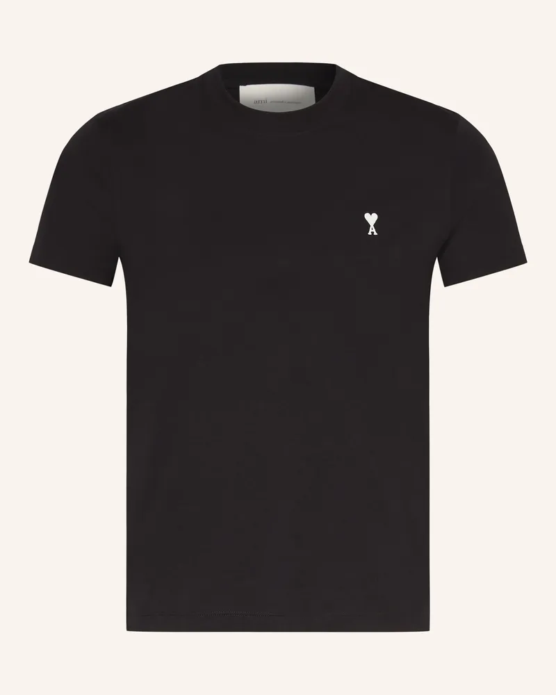 AMI Paris T-Shirt schwarz Schwarz