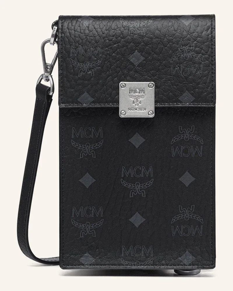 MCM Umhängetasche Visetos schwarz Schwarz