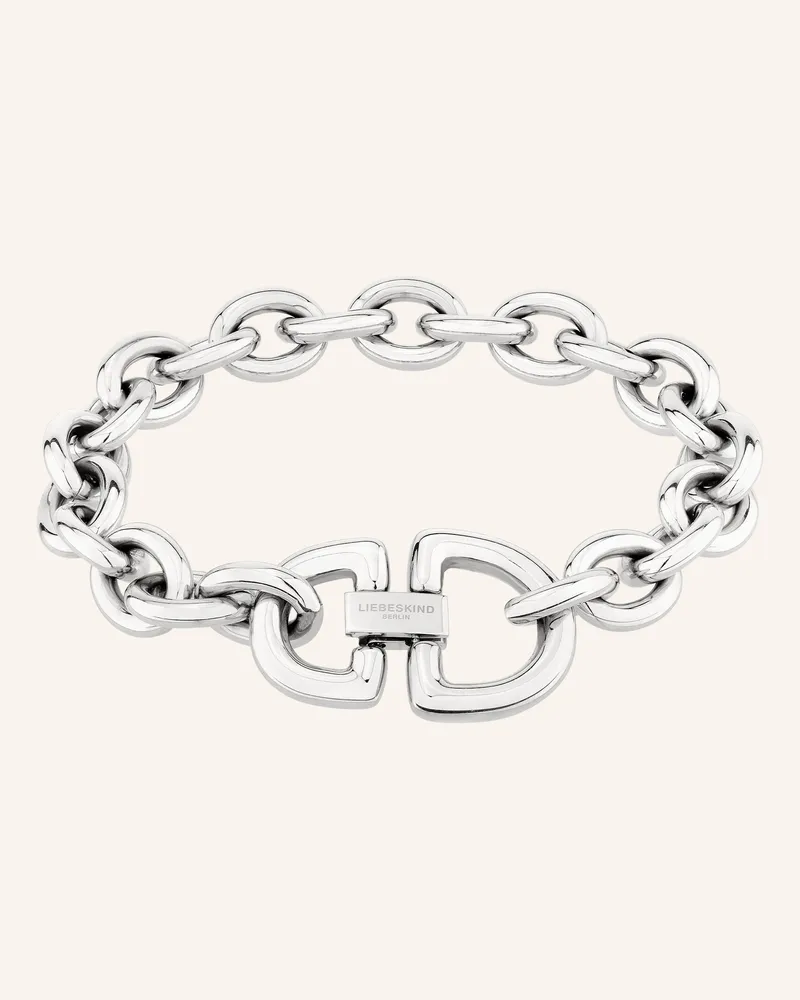 Liebeskind Armband  aus  Edelstahl Silber