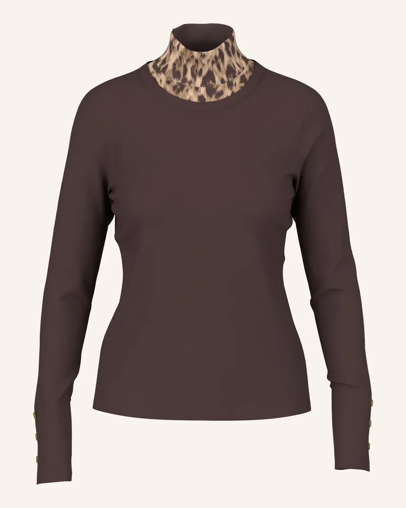 Marc Cain T-Shirt braun Dunkelbraun