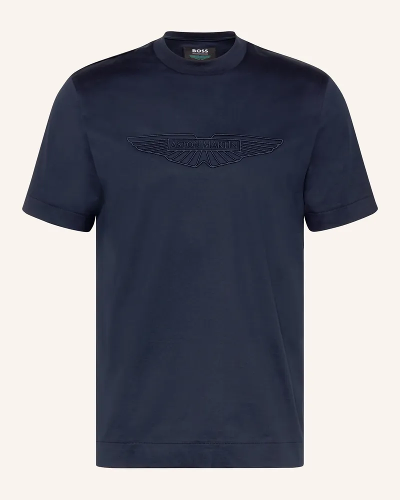 HUGO BOSS T-Shirt Thompson blau Dunkelblau