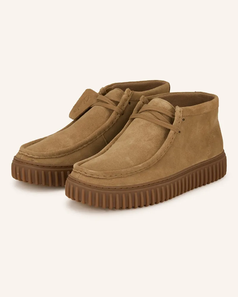 Clarks Desert-Boots Torhill beige Hellbraun